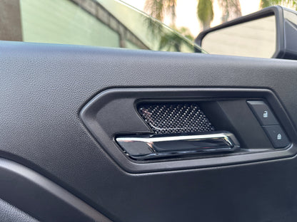 Door Handle Pocket Accent Trim Fits 2023-2027 Chevrolet Colorado/Silverado Refresh Interior