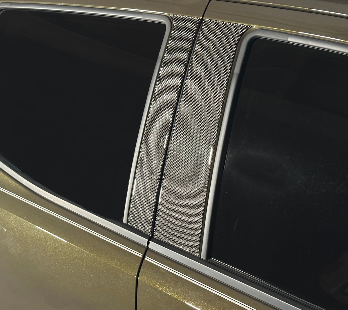 B Pillar Overlays Fits 2023-2027 Chevrolet Colorado & GMC Canyon