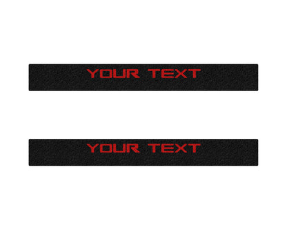 Door Sill Textured Overlays Fits 2023-2026 Chevrolet Colorado & GMC Canyon