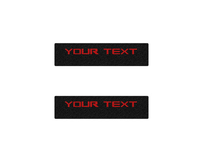 Door Sill Textured Overlays Fits 2023-2026 Chevrolet Colorado & GMC Canyon