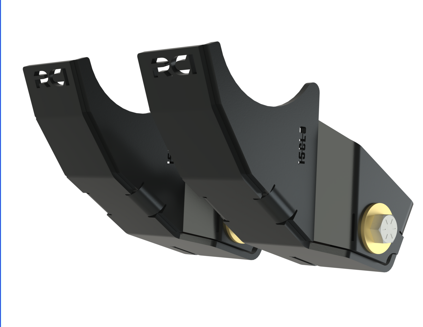 Rear Shock Mount Skids | 15-22 Colorado