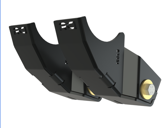 Rear Shock Mount Skids | 15-22 Colorado