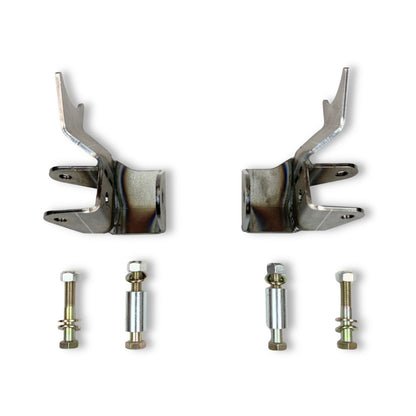 Jeep Front Lower Shock Relocation Brackets (18-Present JL/JT)