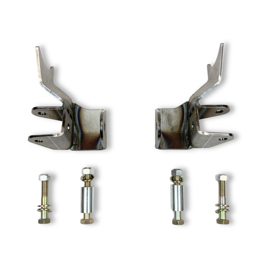 Jeep Front Lower Shock Relocation Brackets (18-Present JL/JT)
