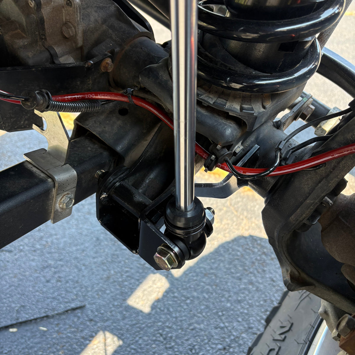 Jeep Front Lower Shock Relocation Brackets (18-Present JL/JT)