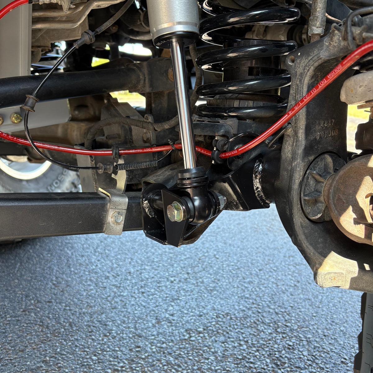 Jeep Front Lower Shock Relocation Brackets (18-Present JL/JT)