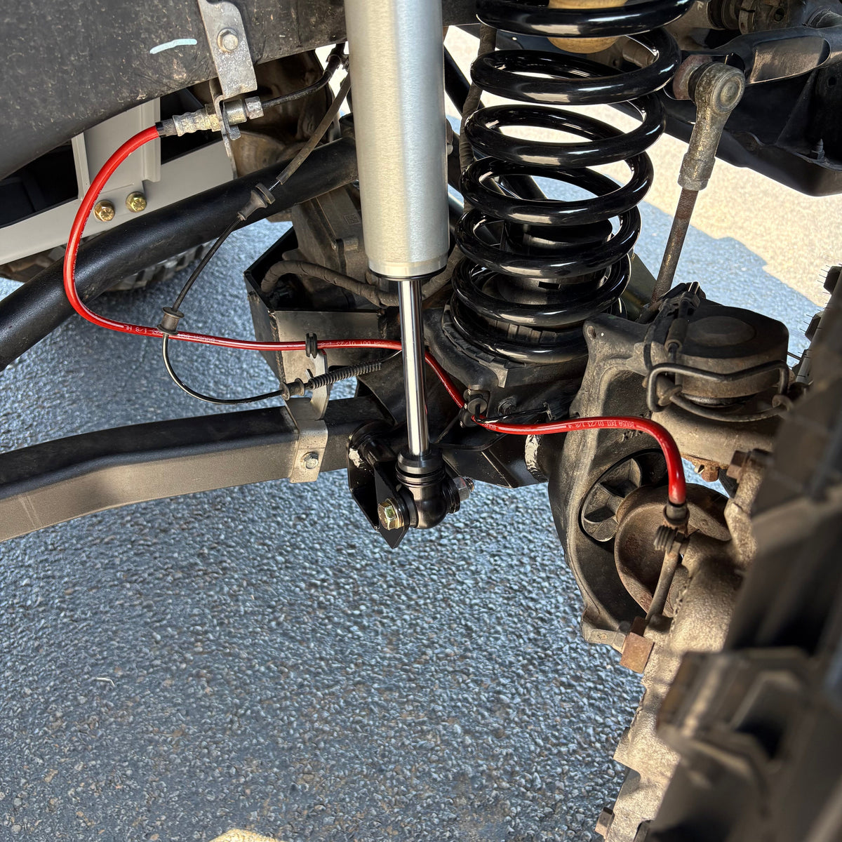 Jeep Front Lower Shock Relocation Brackets (18-Present JL/JT)