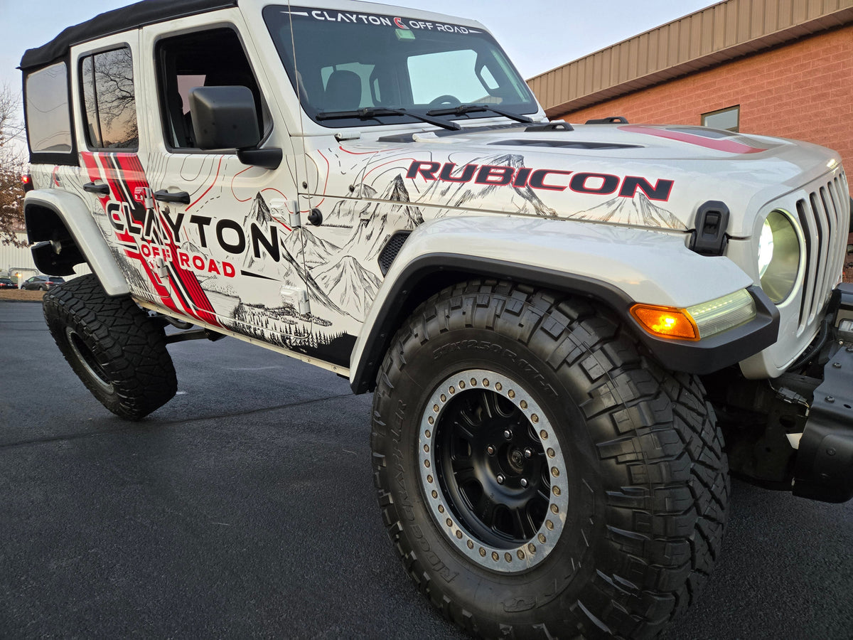 Jeep HD Front Brake Lines 36", 2018+, JL/JT Clayton Off Road
