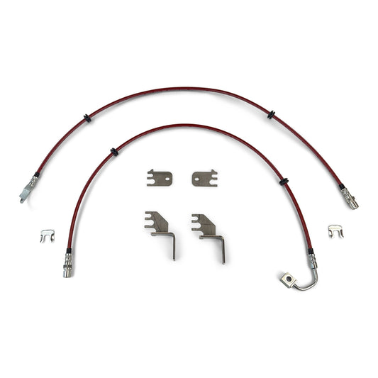 Jeep HD Front Brake Lines 40 Inch (18-Present, JL/JT)