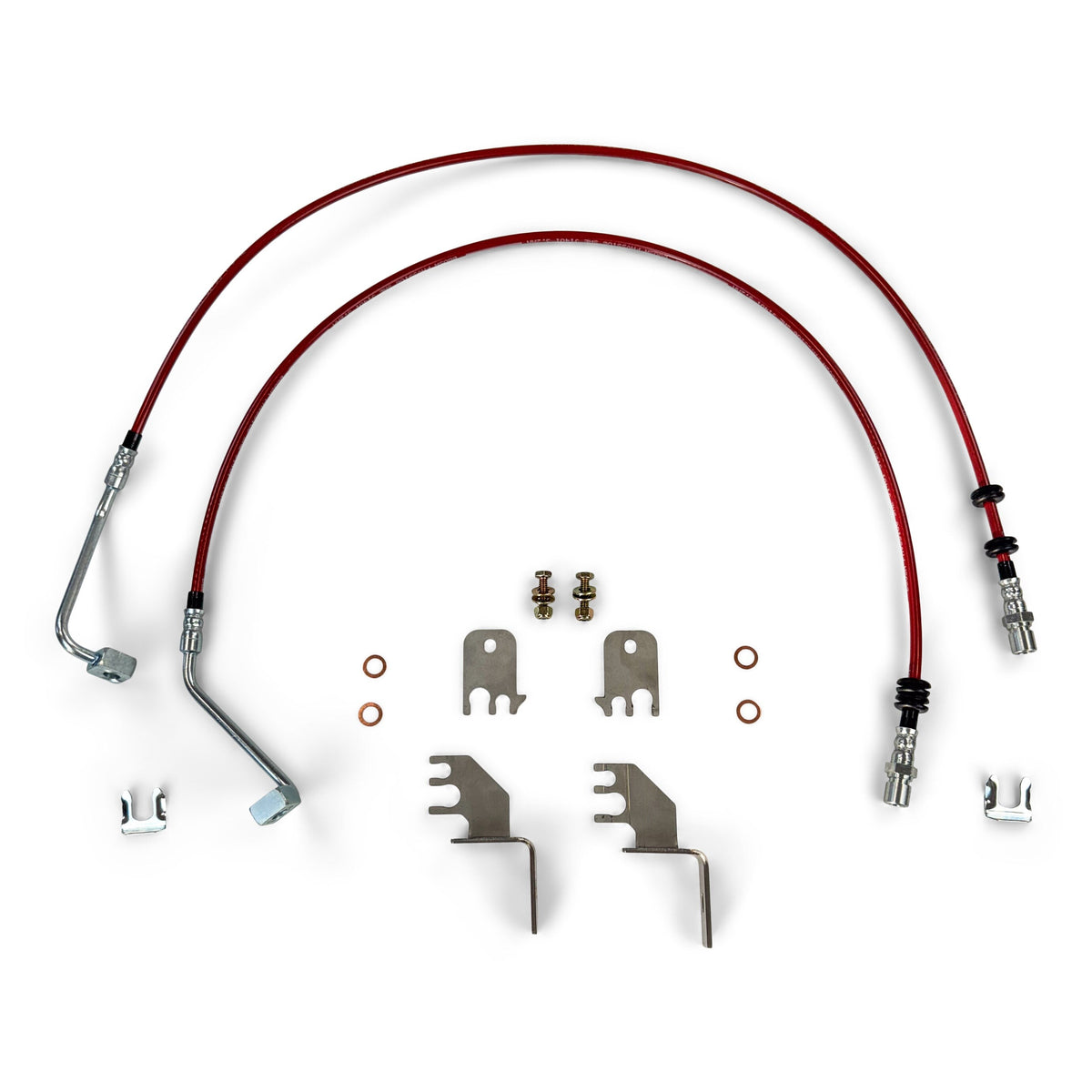 Jeep Front Brake Lines 40 Inch (18-Present, JL)