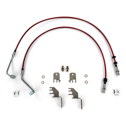 Jeep Front Brake Lines 40 Inch (18-Present, JL)