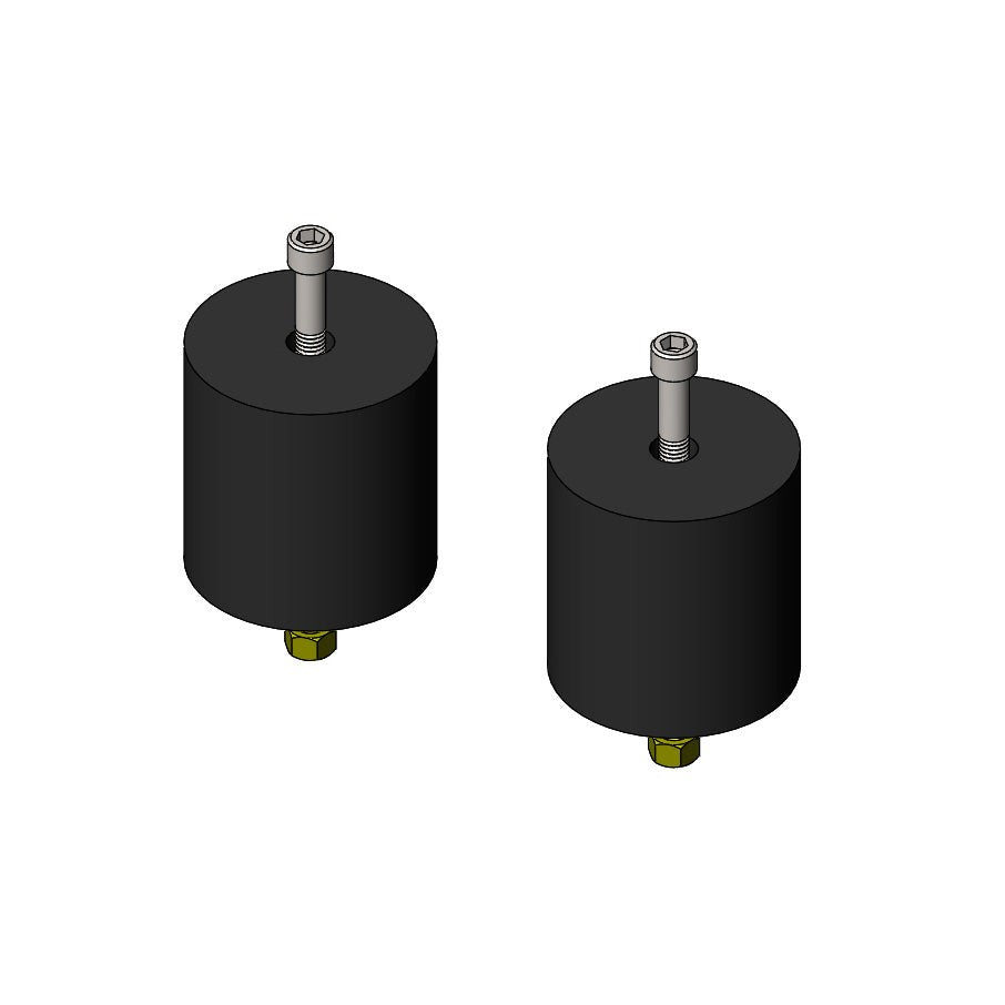 Jeep 5.0 Inch Front Bump Stops (07-Present, JK/JL/JT)