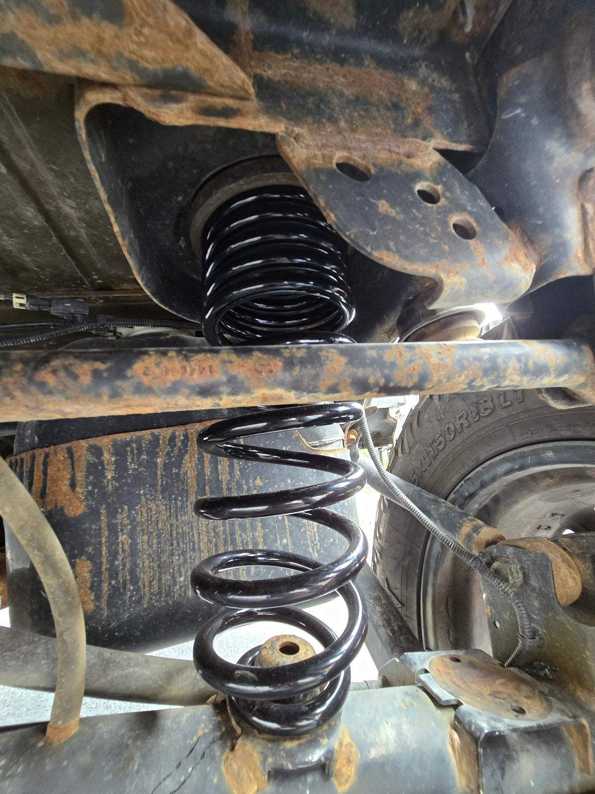 Jeep Wrangler 1.5 Inch Rear Coil Springs 2007-2018 JK Clayton Off Road