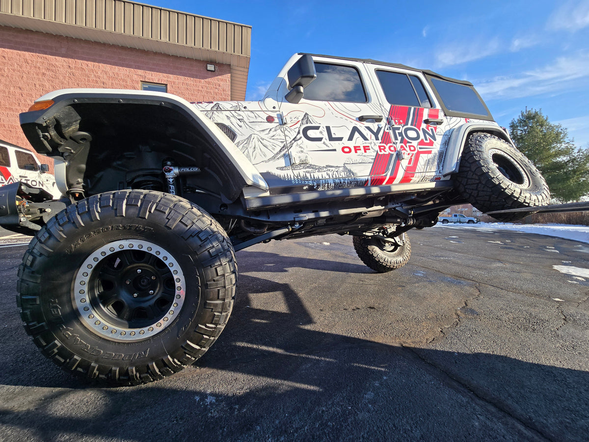 Jeep Wrangler Premium Long Rear Lower Control Arms 2018+ JL Clayton Off Road
