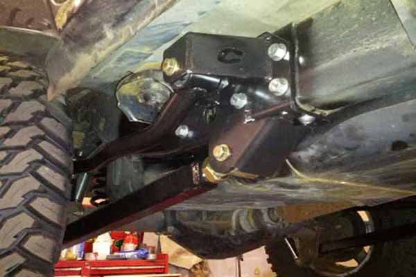 Jeep Wrangler Rear Frame Brackets 2007-2018 JK Clayton Off Road