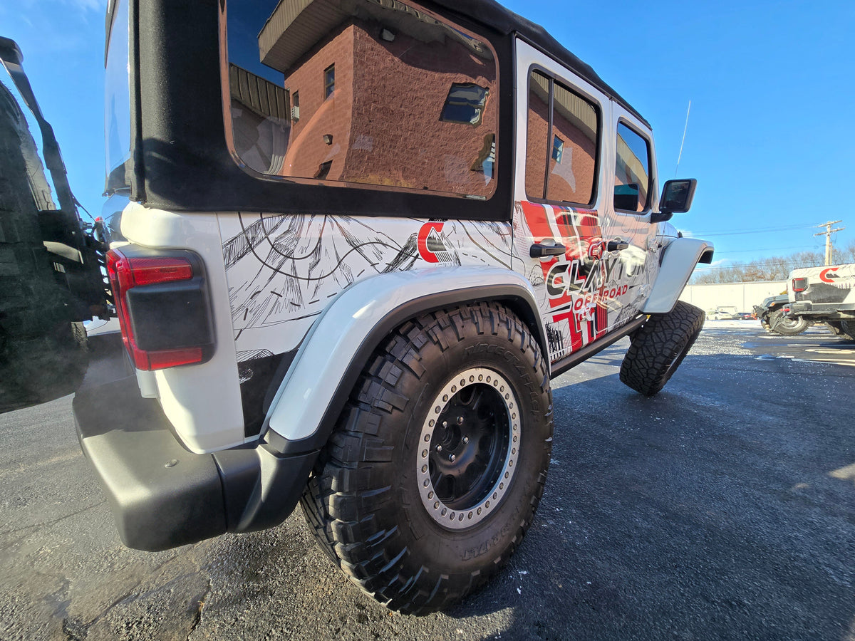 Jeep Wrangler Rear Long Arm Frame Brackets 2018+ JL Clayton Off Road