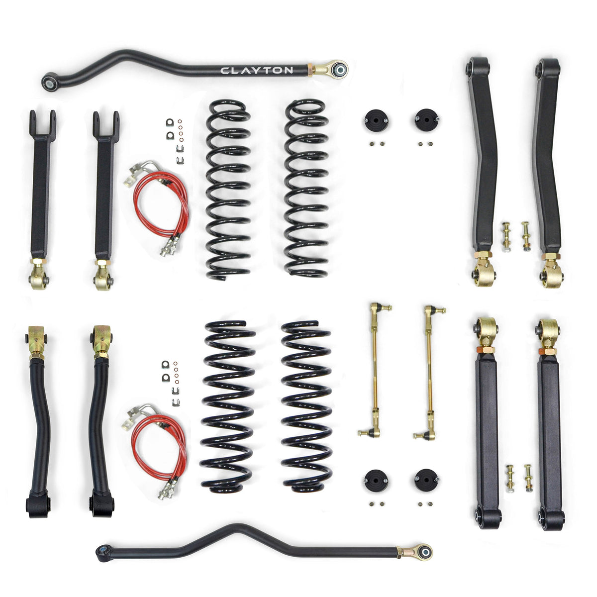 Jeep Wrangler 1.5 Inch Premium Lift Kit 2007-2018 JK Clayton Off Road
