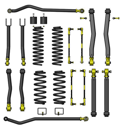 Jeep Wrangler 2.5 Inch Premium Lift Kit 18 and Up JL Clayton Off Road