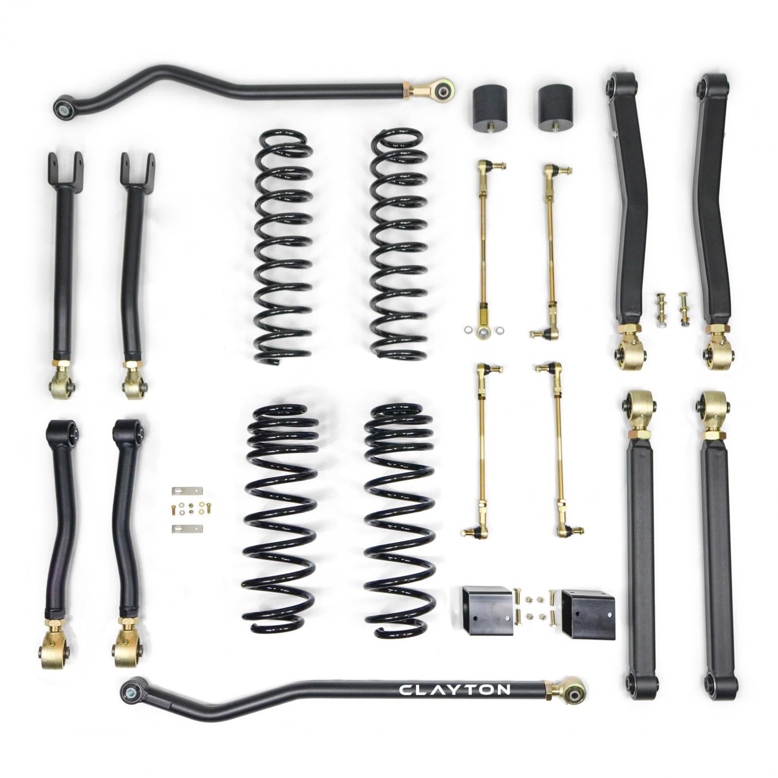 Jeep JL 392 3.5 Inch Premium Lift Kit For 18- Present Wrangler JL Clayton Offroad