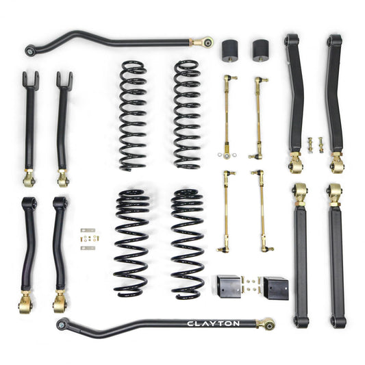 Jeep JL 392 3.5 Inch Premium Lift Kit For 18- Present Wrangler JL Clayton Offroad