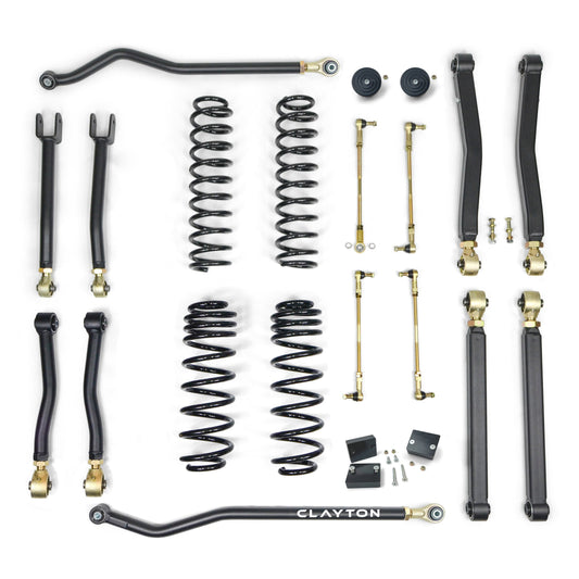 Jeep Wrangler 4XE 1.5 Inch Premium Lift Kit 2021+ JL Clayton Off Road