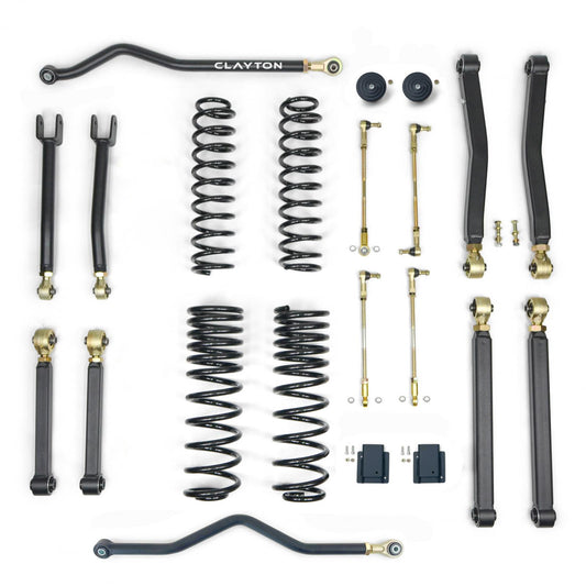 Jeep Gladiator 1.5 Inch Premium Lift Kit 2020+, JT Clayton Off Road