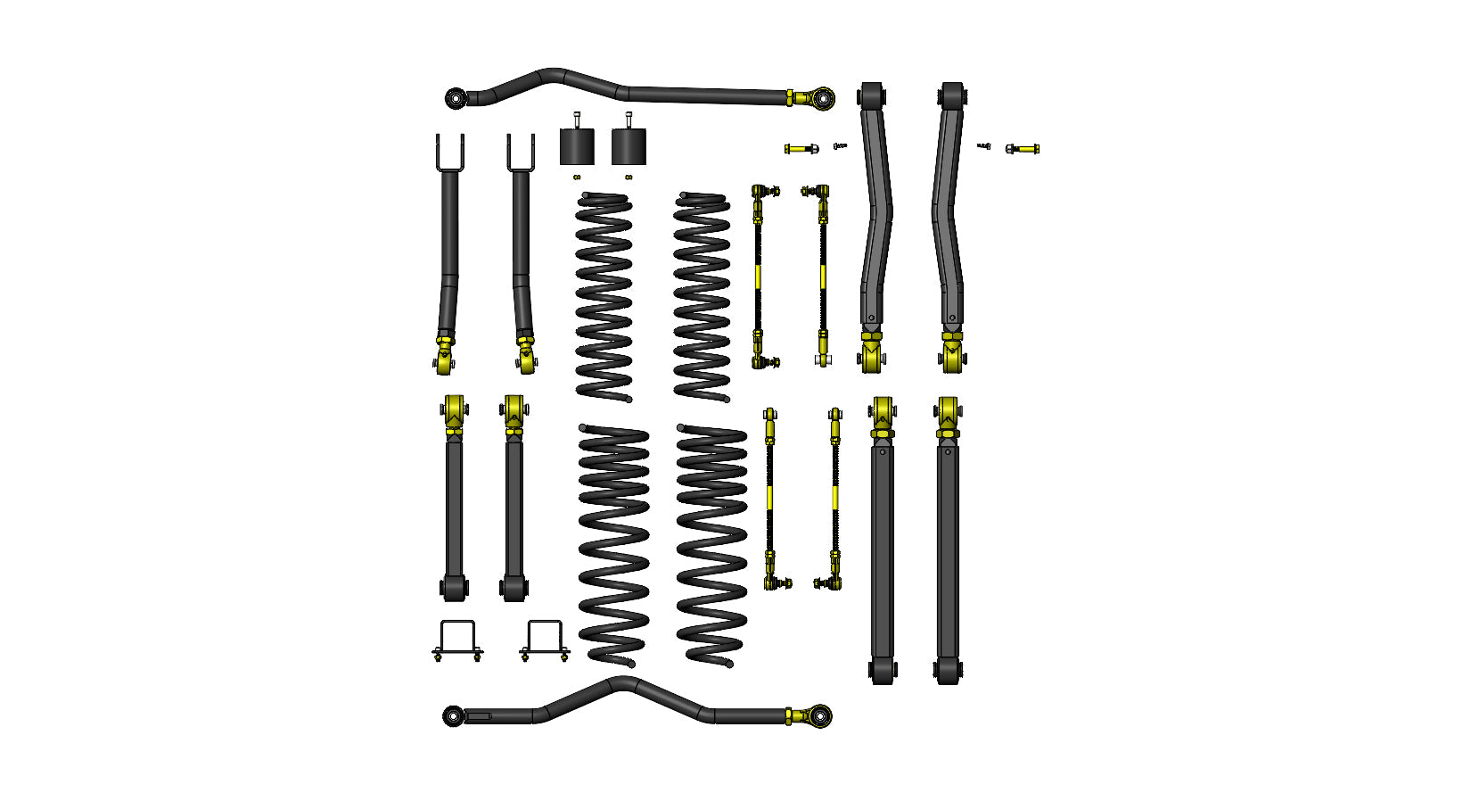 Jeep Gladiator 2.5 Inch Premium Lift Kit 2020+ JT Clayton Off Road