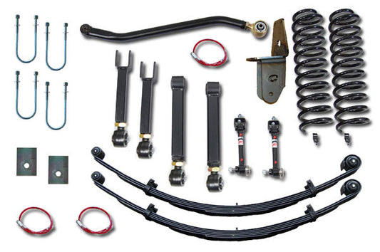 Jeep Cherokee 4.5 Inch Overland Plus Short Arm Lift Kit 1984-2001 XJ Clayton Off Road