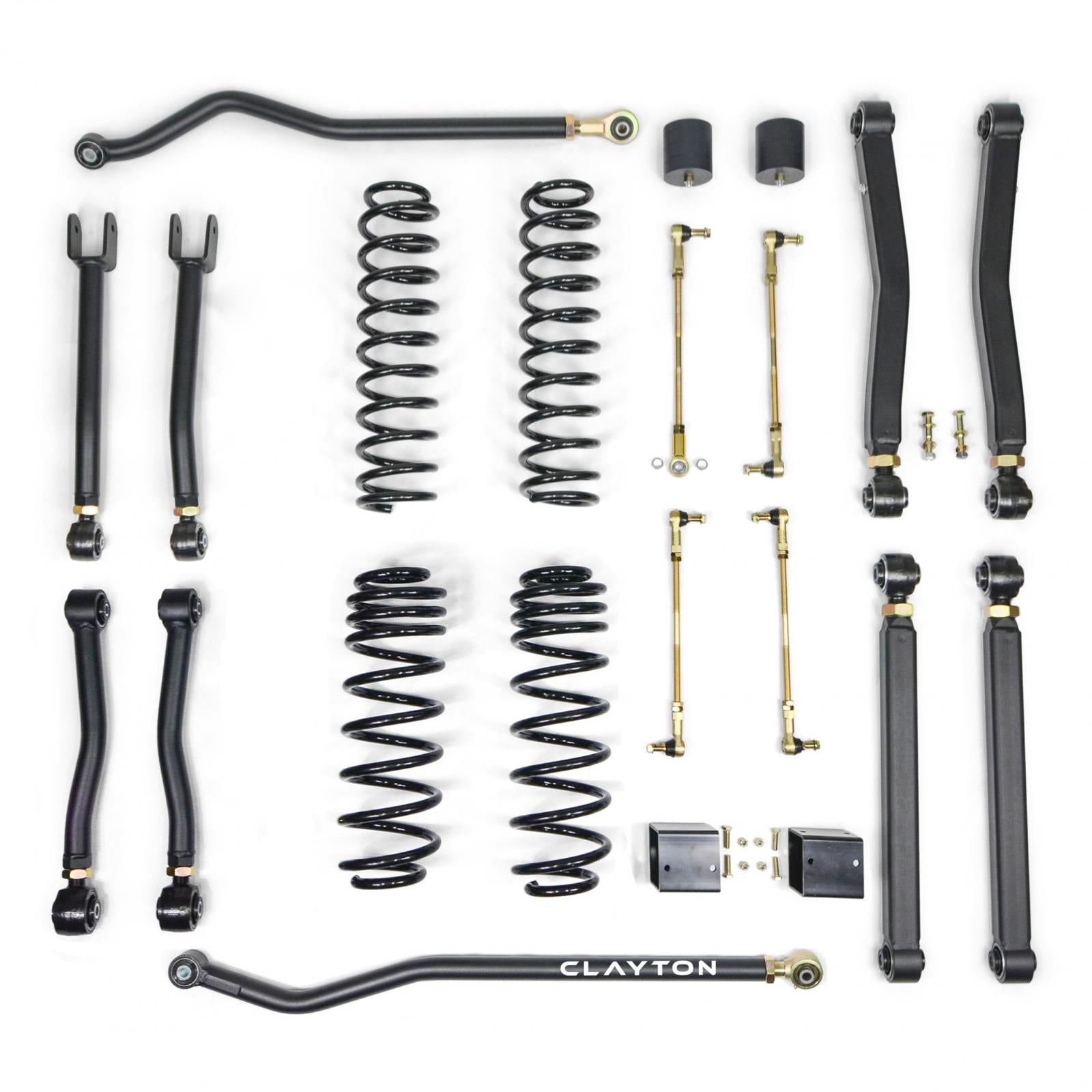 Jeep JL Lift Kit 2.5 Inch For 18-Present Wrangler JL Overland Plus Lift Kit Clayton Off Road