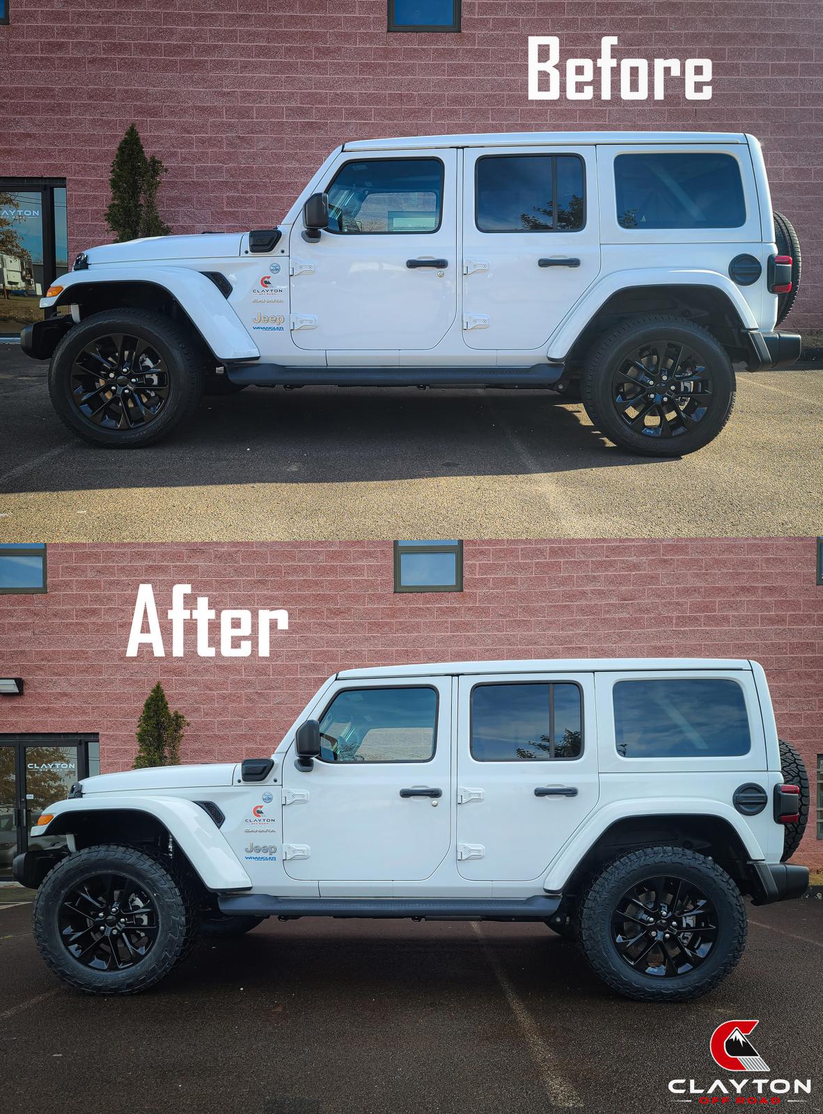 Jeep JL Lift Kit 1.5 Inch For Diesel 18-Present Wrangler JL Models Overland Plus Clayton Off Road