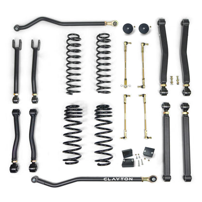 Jeep JL 392 Lift Kit 2.5 Inch Lift Kit Overland Plus For 18-Pres Wrangler JL Clayton Offroad