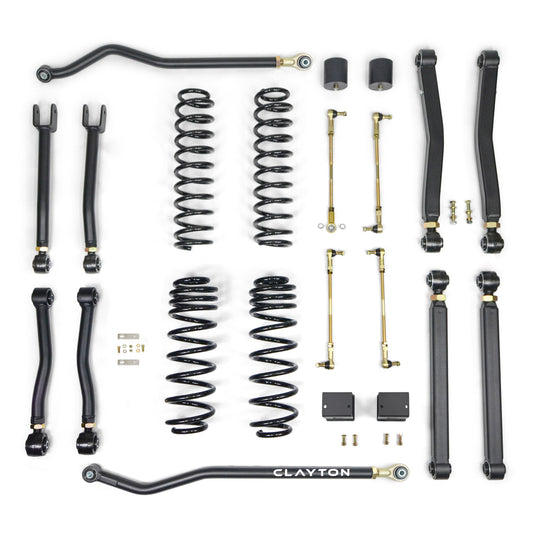 Jeep Wrangler 4XE 3.5 Inch Overland Plus Lift Kit 2021+ JL Clayton Off Road