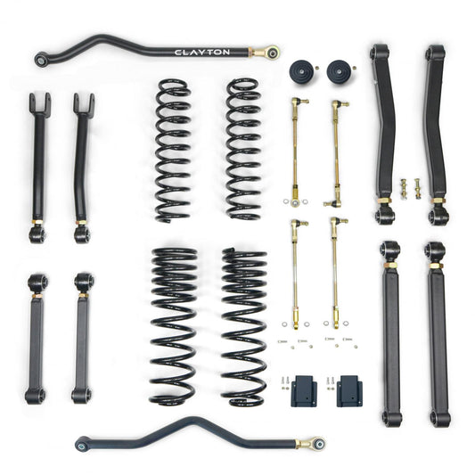 Jeep Gladiator Lift Kit 1.5 Inch Overland Plus Lift Kit 2020+ JT Clayton Off Road