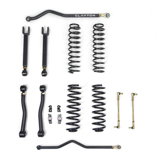 Jeep Wrangler 1.5 Inch Ride Right+ Lift Kit 2007-2018 JK 2 or 4 Door Clayton Off Road