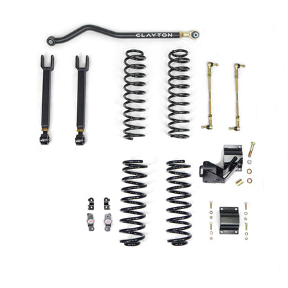 Jeep Wrangler 3.5 Inch Ride Right+ Lift Kit 2007-2018 JK 4 Door Clayton Off Road