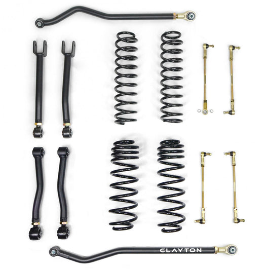 Jeep Wrangler 1.5 Inch Ride Right+ Lift Kit 2018+ JL 2 or 4 Door Clayton Off Road