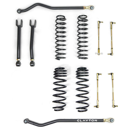 Jeep Wrangler Diesel 1.5 Inch Ride Right+ Lift Kit 2020-2023 JL Clayton Off Road