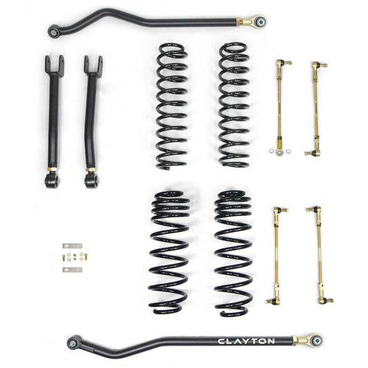 Jeep Wrangler Diesel 3.5 Inch Ride Right+ Lift Kit 2020-2023 JL Clayton Off Road