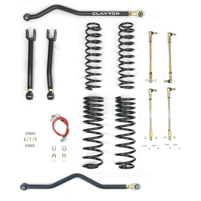 Jeep Gladiator 3.5 Inch Ride Right+ Lift Kit 2020+ JT Clayton Off Road