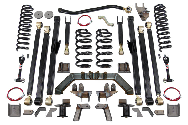 Jeep Wrangler 5.5 Inch Long Arm Lift Kit W/Rear 5 Inch Stretch 1997-2006 TJ Clayton Off Road