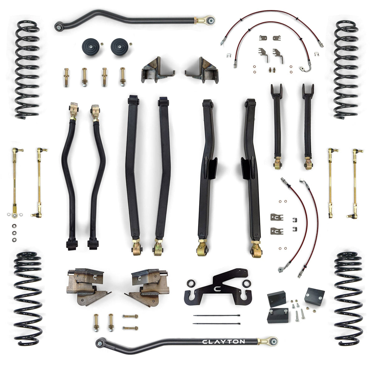 Jeep Wrangler 392 Premium 2.5 Inch Long Arm Lift Kit 2021+ JL Clayton Off Road