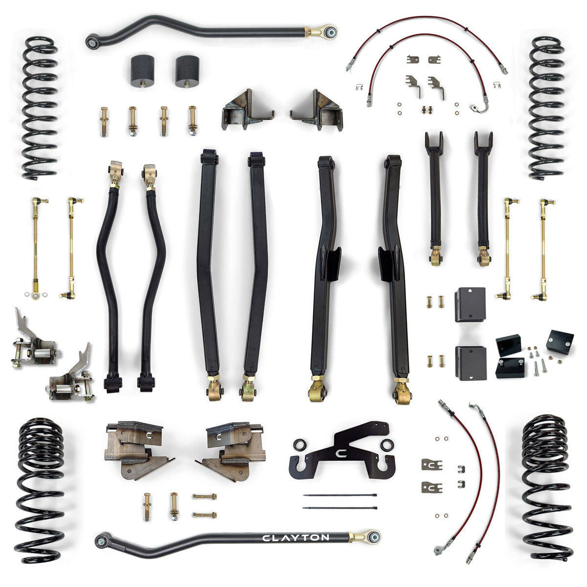 Jeep Wrangler 392 Premium 4.5 Inch Long Arm Lift Kit 2021+ JL Clayton Off Road