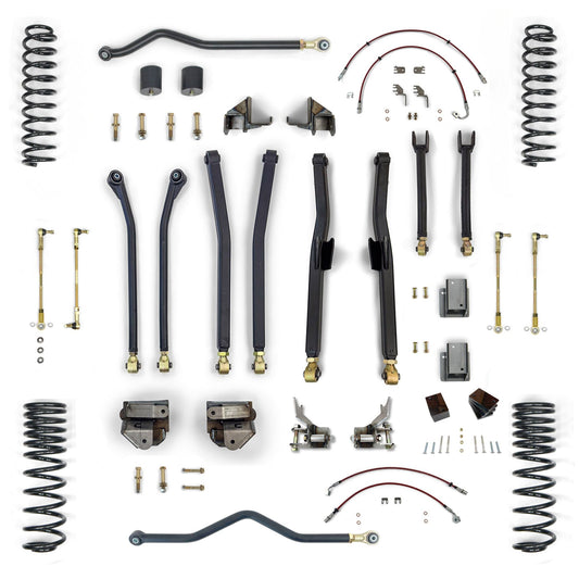 2020-Present Jeep Gladiator JT Premium 4.5 Inch Long Arm Lift Kit Clayton Off Road