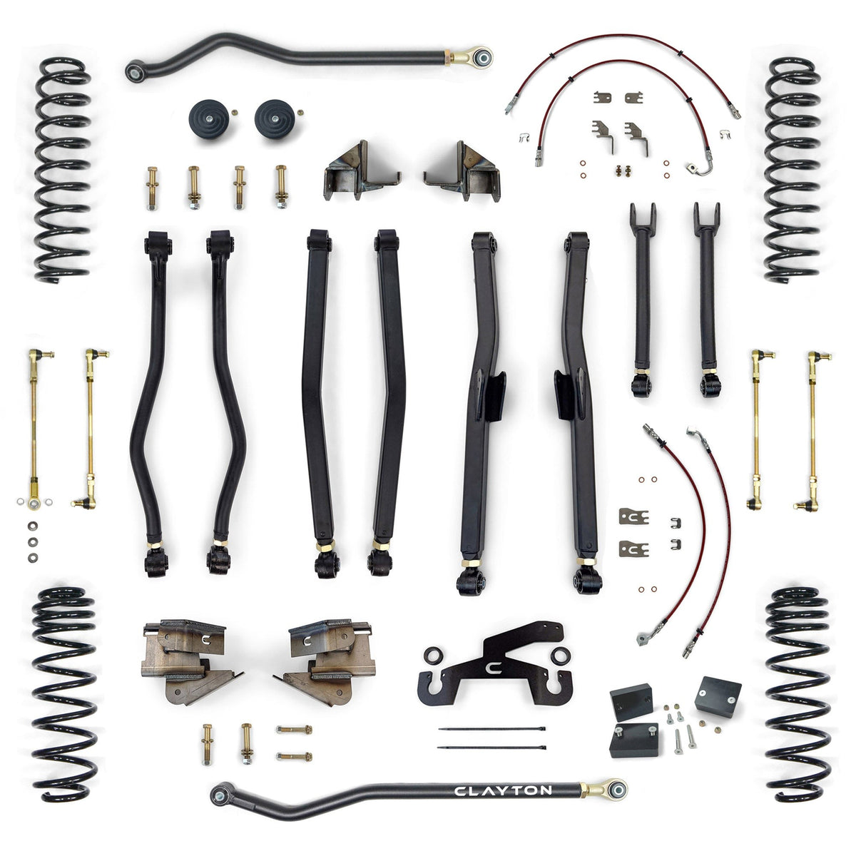 Jeep Wrangler 392 Overland Plus 3.5 Inch Long Arm Lift Kit 2021+ JL Clayton Off Road