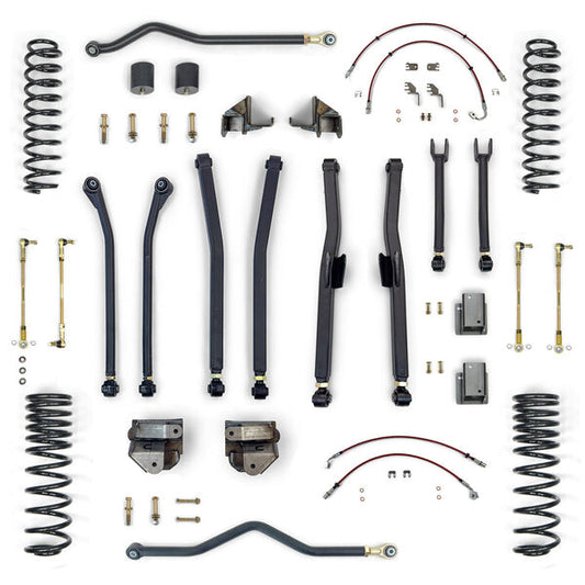 2021-2023 Jeep Gladiator JT Diesel Overland Plus 2.5 Inch Long Arm Lift Kit Clayton Off Road