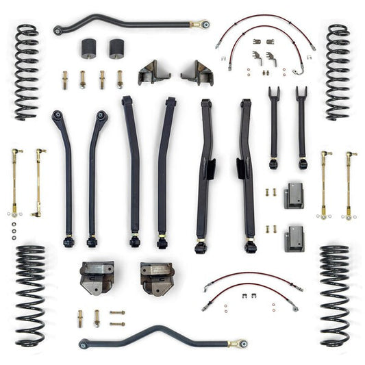 2021-2023 Jeep Gladiator JT Diesel Overland Plus 3.5 Inch Long Arm Lift Kit Clayton Off Road