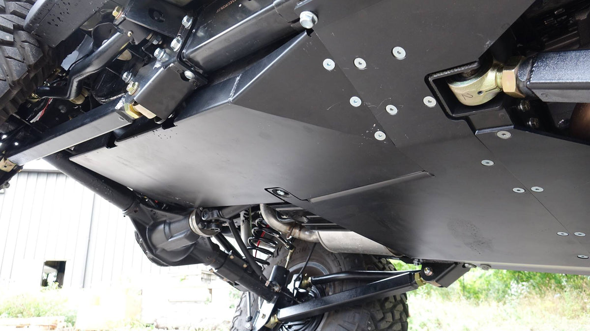 Jeep Wrangler Skid Plate System 2 DR (2007-2018, JK) Clayton Off Road