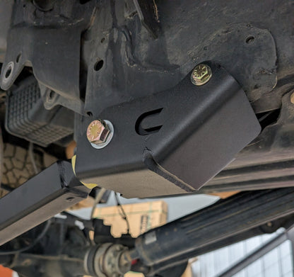 Jeep Gladiator Rear Lower Control Arm Bracket Skid Plate (2020+, JT) Clayton Off Road