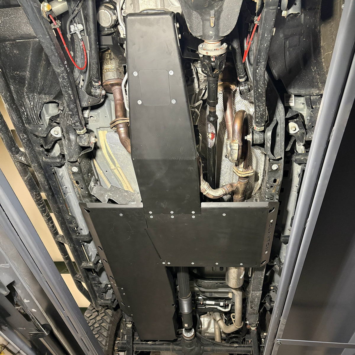 Jeep Wrangler 3.6L Skid Plate System - Skinny Tank Only, JT Motor Mounts (2020-2021, JL) Clayton Off Road