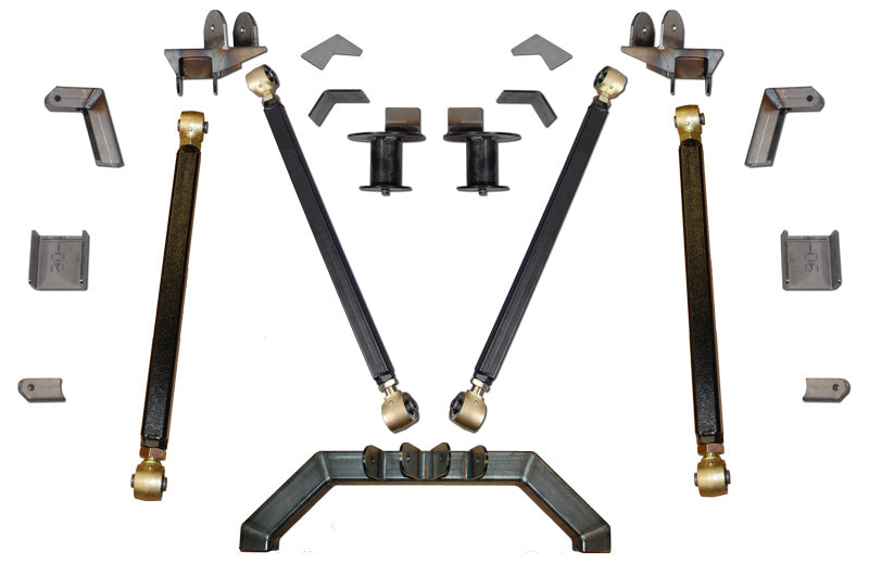 Jeep Wrangler Pro Series Rear Long Arm Upgrade Kit W/5 Inch Stretch 1997-2006 TJ Clayton Off Road